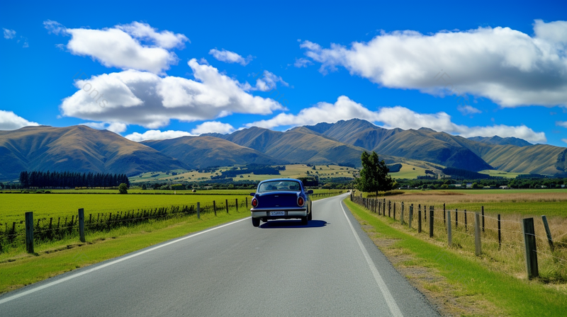 新西兰自驾山路风光马路公路旅游,高清,摄影图,摄影图片,图片大全,摄影图免费下载